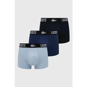 Lacoste boxeri 3-pack barbati, culoarea albastru marin imagine