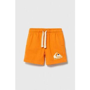 Quiksilver pantaloni scurti copii EASY DAY culoarea portocaliu imagine