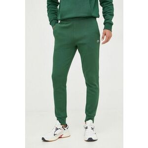 Lacoste pantaloni de trening bărbați, culoarea verde, uni XH9624-132 imagine