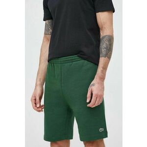 Lacoste pantaloni scurti barbati, culoarea verde imagine