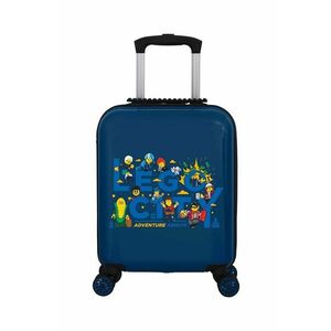 Lego valiză pentru copii culoarea albastru marin imagine
