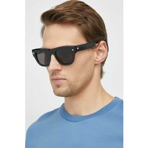 Alexander McQueen ochelari de soare barbati, culoarea negru imagine