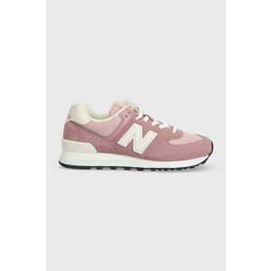 New Balance sneakers 574 culoarea roz, U574BWE imagine