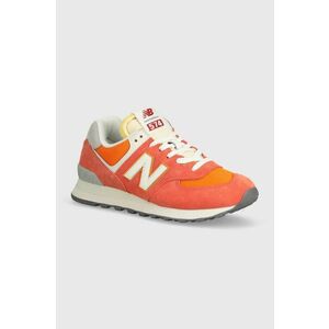 New Balance sneakers 574 culoarea portocaliu, U574RCB imagine