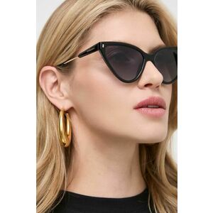 DSQUARED2 ochelari de soare femei, culoarea negru imagine