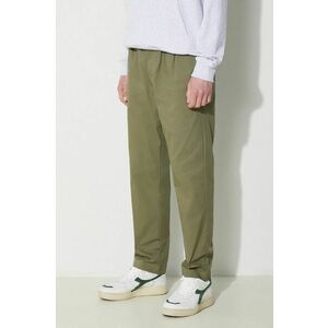 New Balance pantaloni barbati, culoarea verde, drept imagine