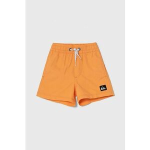 Quiksilver pantaloni scurti de baie copii SOLID BOY 12 culoarea portocaliu imagine