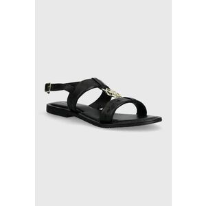 U.S. Polo Assn. sandale de piele LINDA femei, culoarea negru, LINDA005W 4L1 imagine