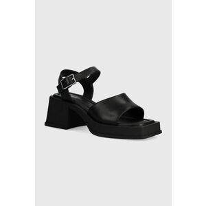 Vagabond Shoemakers sandale de piele HENNIE culoarea negru imagine