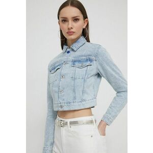Karl Lagerfeld Jeans geaca jeans femei, de tranzitie imagine