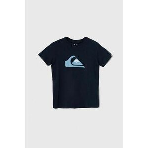 Quiksilver tricou de bumbac pentru copii COMPLOGOYTH culoarea albastru marin, cu imprimeu imagine