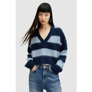 AllSaints pulover din amestec de lana LOU CROP femei imagine