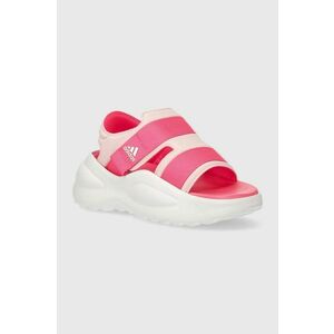 adidas sandale copii MEHANA SANDAL KIDS culoarea roz imagine