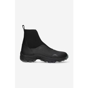 A-COLD-WALL* pantofi Drift Mocs bărbați, culoarea negru ACWUF029A-BLACK imagine