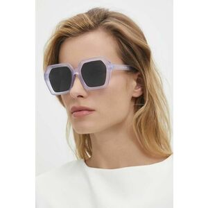 Answear Lab ochelari de soare femei, culoarea alb imagine