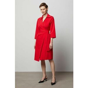 Answear Lab rochie culoarea rosu, mini, drept imagine