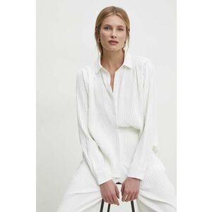 Answear Lab camasa femei, culoarea alb, cu guler clasic, regular imagine