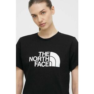 The North Face tricou din bumbac femei, culoarea negru imagine