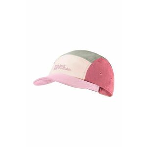 Jack Wolfskin șapcă de baseball pentru copii WIVID culoarea roz, cu imprimeu imagine