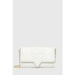 Chiara Ferragni portofel culoarea alb imagine