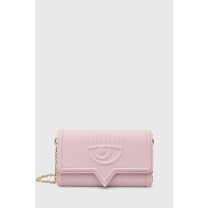 Chiara Ferragni portofel culoarea roz imagine