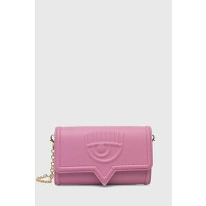 Chiara Ferragni portofel culoarea roz imagine