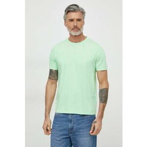 BOSS Green tricou din bumbac bărbați, culoarea verde, uni 50515620 imagine