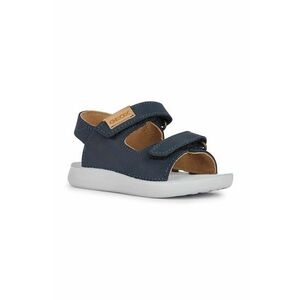 Geox sandale din piele pentru copii SANDAL LIGHTFLOPPY culoarea albastru marin imagine