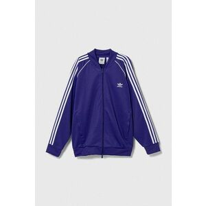 adidas bluza barbati, culoarea violet, cu imprimeu imagine