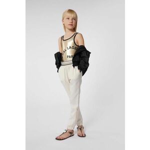 Karl Lagerfeld costum de baie dintr-o bucată pentru copii culoarea auriu imagine