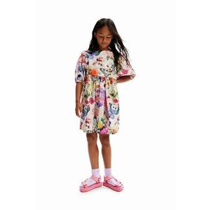Desigual rochie din bumbac pentru copii mini, evazati imagine