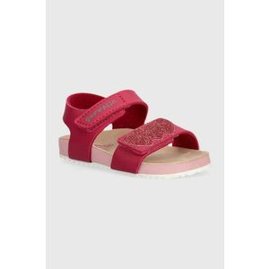 Garvalin sandale copii culoarea roz imagine