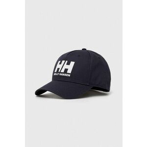 Helly Hansen șapcă de baseball din bumbac HH Ball Cap 67434 001 culoarea bleumarin, cu imprimeu 67434 imagine