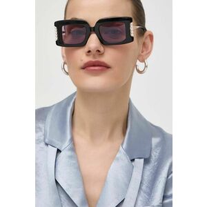 Vivienne Westwood ochelari de soare femei, culoarea negru imagine