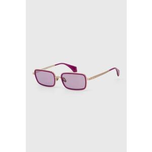 Vivienne Westwood ochelari de soare femei, culoarea violet imagine