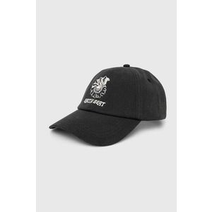 Samsoe Samsoe șapcă de baseball din bumbac culoarea negru, cu imprimeu imagine