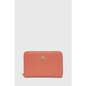 U.S. Polo Assn. portofel femei, culoarea roz imagine