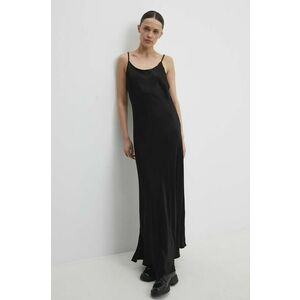Answear Lab rochie culoarea negru, maxi, drept imagine