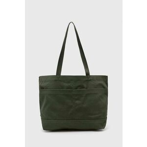 Levi's geanta de bumbac culoarea verde imagine