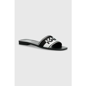 Karl Lagerfeld papuci SKOOT SOLAIRE femei, culoarea negru, KL80424 imagine