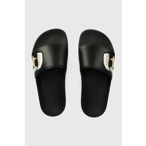 Karl Lagerfeld papuci KONDO femei, culoarea negru, KL80905N imagine