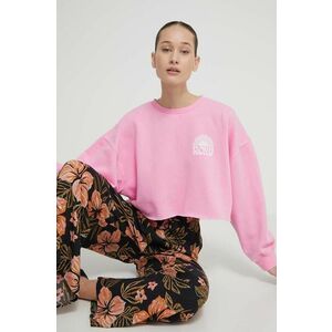 Roxy bluza femei, culoarea roz, cu imprimeu, ARJFT04239 imagine