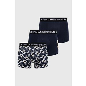 Karl Lagerfeld boxeri (3-pack) barbati, culoarea negru imagine