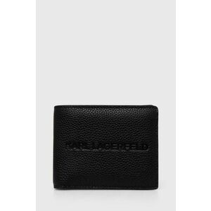 Karl Lagerfeld portofel barbati, culoarea negru imagine