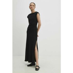 Answear Lab rochie culoarea negru, maxi, evazati imagine