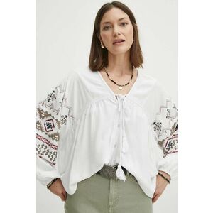Camasa/ bluza pentru femei, cu model cu imprimeu si maneci lungi imagine