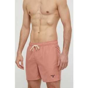 Barbour pantaloni scurti de baie culoarea roz imagine