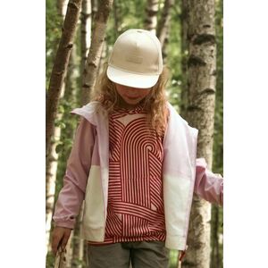 Reima șapcă din bumbac pentru copii Lippis culoarea alb, neted imagine