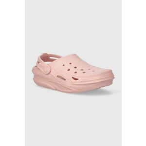Crocs slapi copii OFF GRID CLOG culoarea roz imagine