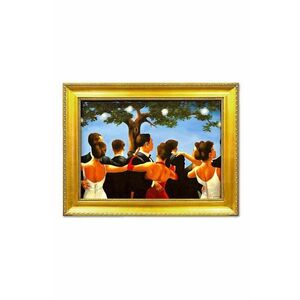 pictură în ulei într-un cadru Jack Vettriano, The Singing Butler imagine